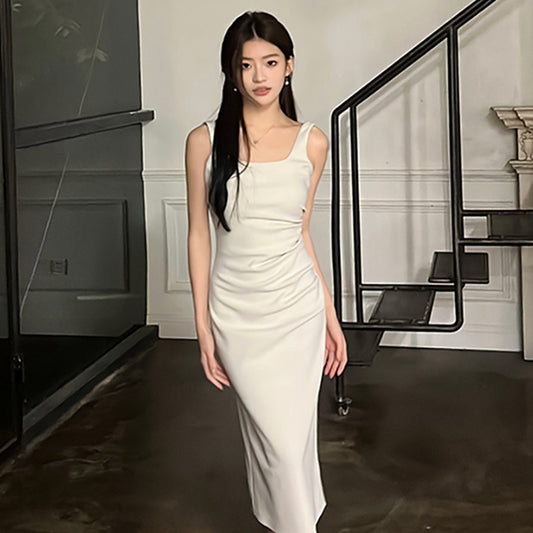 小腹隱形簡單優雅洋裝 - TWINKLE