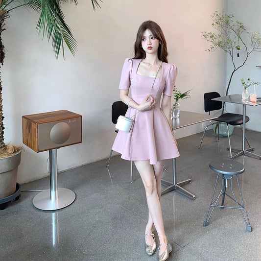 公主方領甜美氣質洋裝 - TWINKLE