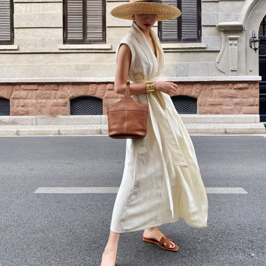 法式午後陽光優雅洋裝 - TWINKLE