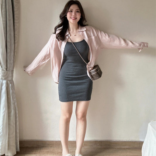 質感天絲雪紡防曬襯衫 - TWINKLE