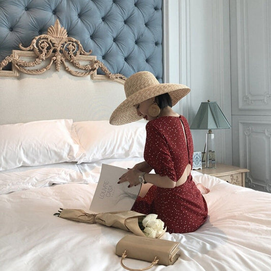 露腰神祕性感度假洋裝 - TWINKLE