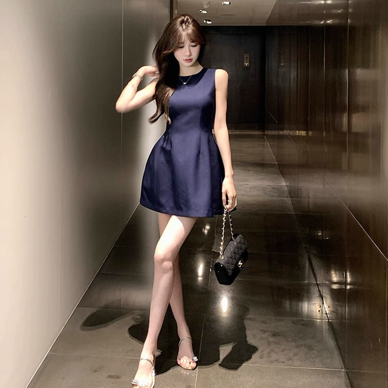 赫本優雅版型超美短洋裝