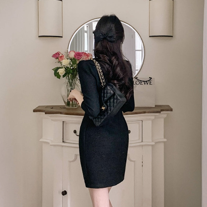 社內相親甜美歐膩洋裝 - TWINKLE