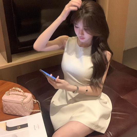 赫本優雅版型超美短洋裝