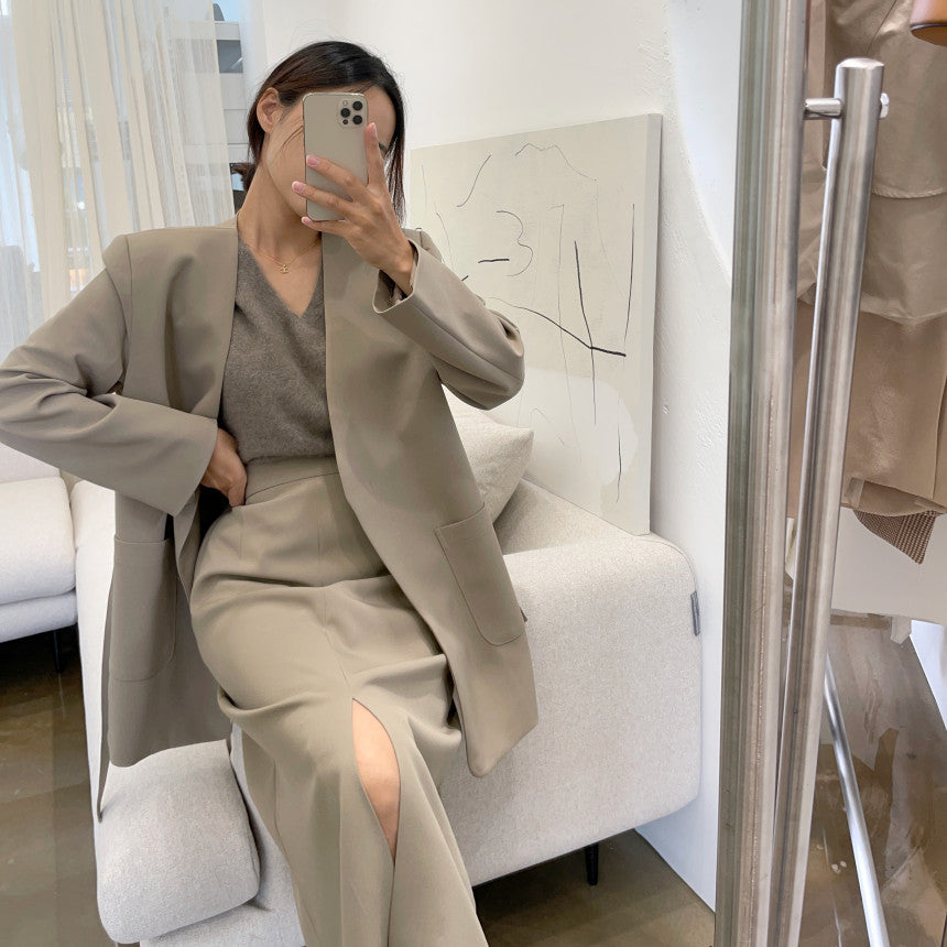 溫柔大女主氣場西裝外套