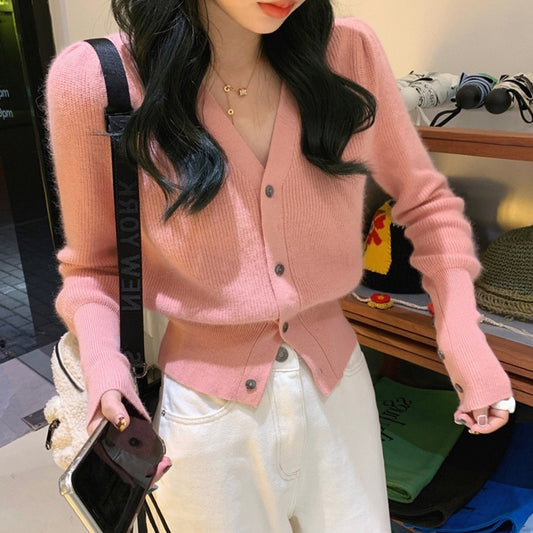 超氣質實穿針織上衣 - TWINKLE