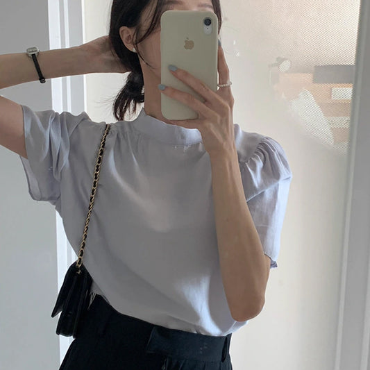 減齡領結氣質兩穿上衣 - TWINKLE