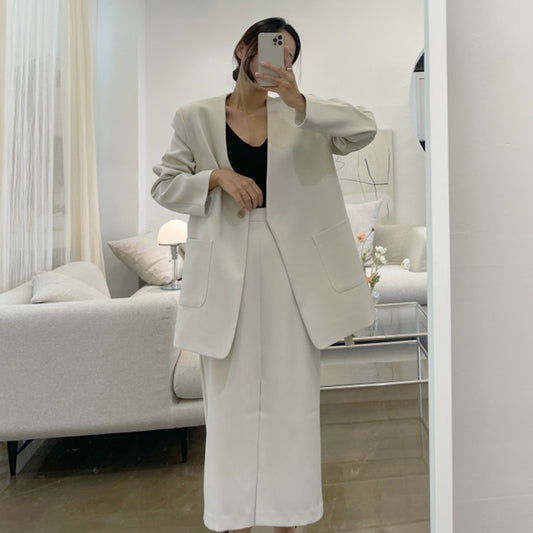 溫柔大女主氣場西裝外套