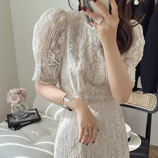 氣質名媛優雅代言蕾絲洋裝 - TWINKLE