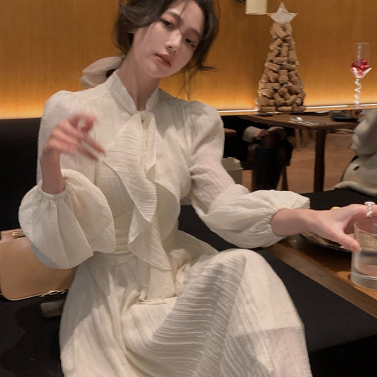 時尚名媛氣質領結洋裝 - TWINKLE