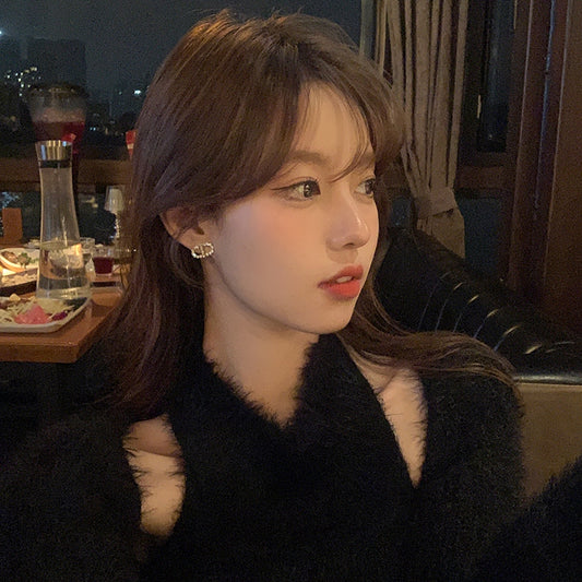 時尚名媛大牌感鑽飾耳環 - TWINKLE