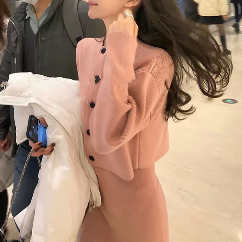 驚豔邂逅超女人味裙套裝 - TWINKLE