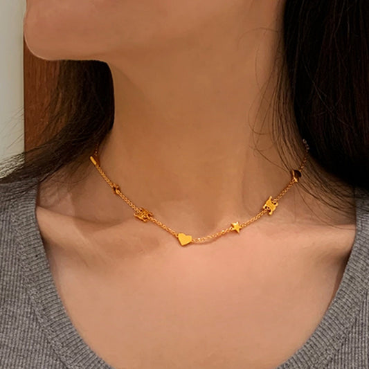 時尚名媛凱旋門貴氣鎖骨鏈&手鏈 - TWINKLE