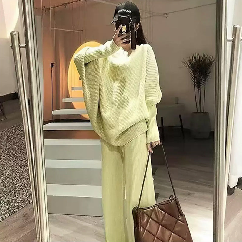 誰穿都高瘦美氣質名媛褲套裝 - TWINKLE