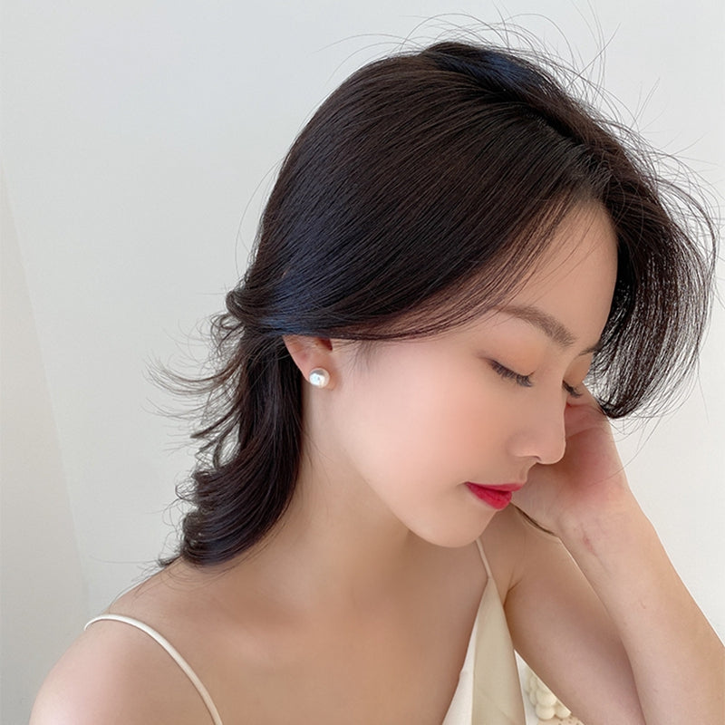 時尚名媛簡約經典珍珠耳環 - TWINKLE