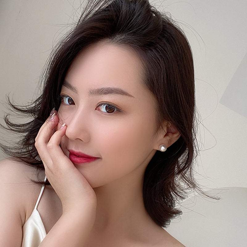 時尚名媛簡約經典珍珠耳環 - TWINKLE