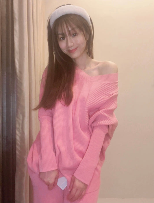 誰穿都高瘦美氣質名媛褲套裝 - TWINKLE