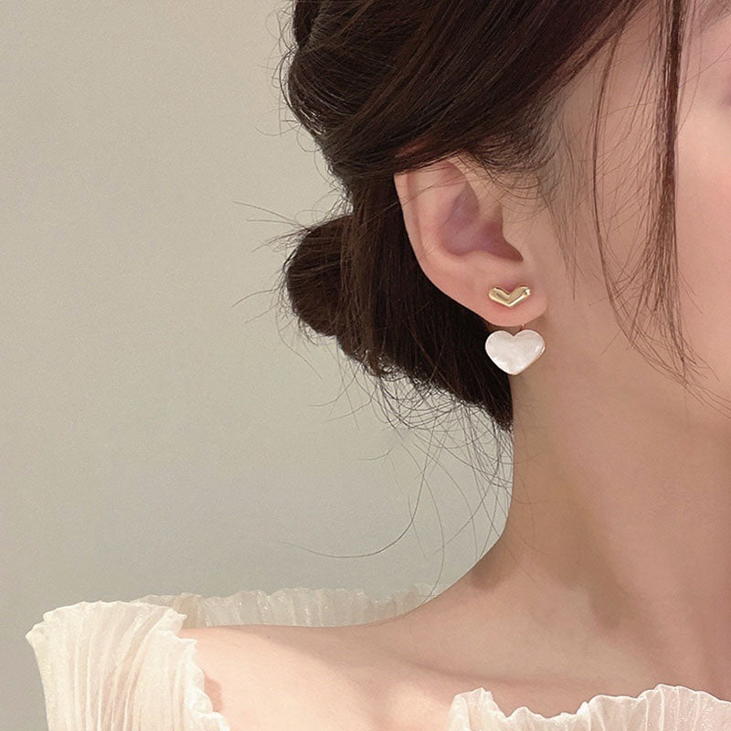 時尚名媛心心相印耳環 - TWINKLE