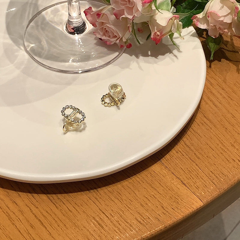 時尚名媛大牌感鑽飾耳環 - TWINKLE