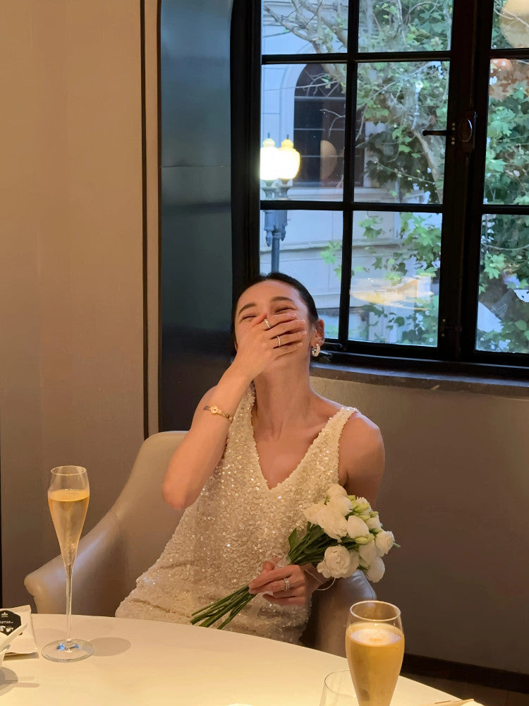 法式輕奢小貴婦氣質洋裝