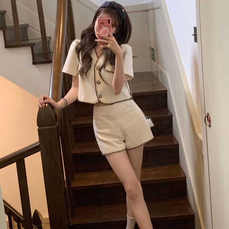 淚之女王名媛小香貴氣褲套裝