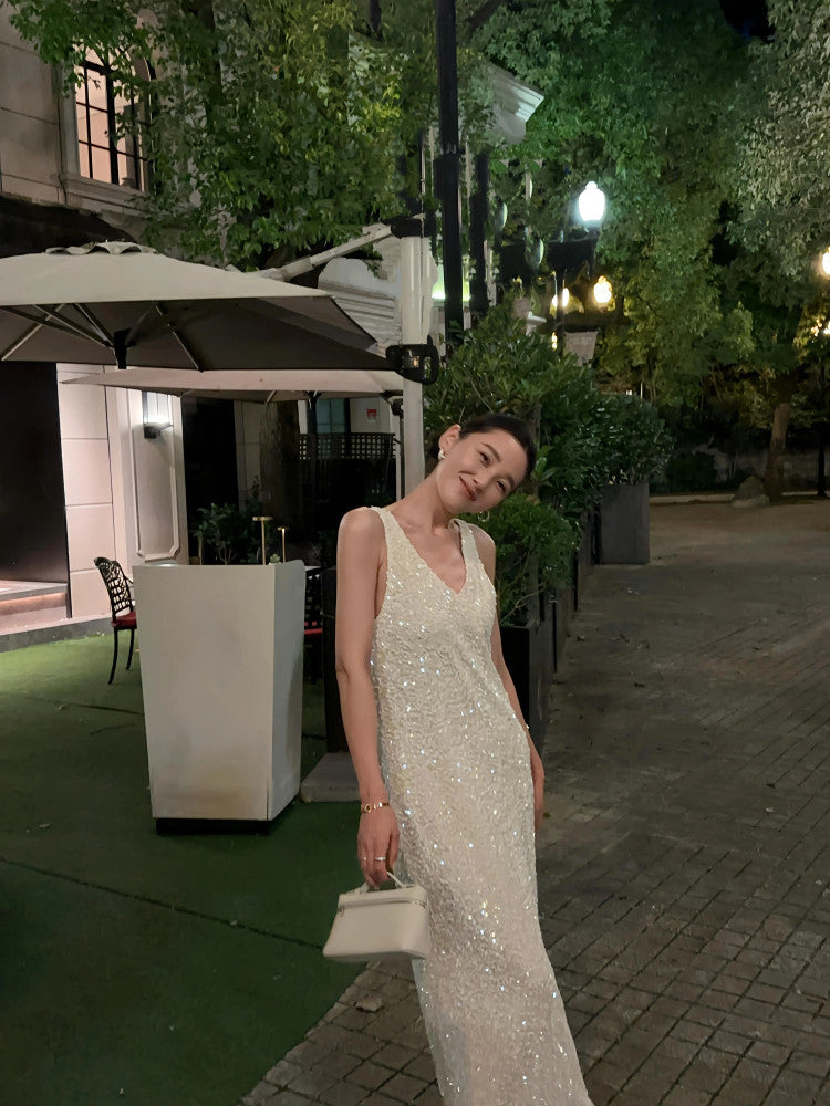 法式輕奢小貴婦氣質洋裝