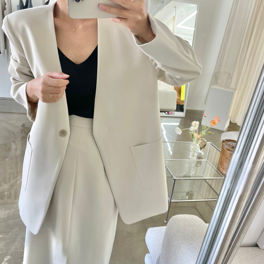 溫柔大女主氣場西裝外套