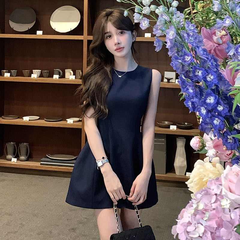 赫本優雅版型超美短洋裝