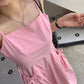 甜美口袋大裙襬洋裝