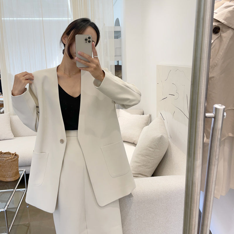 溫柔大女主氣場西裝外套