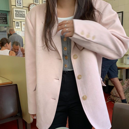 歐膩溫柔大氣西裝外套