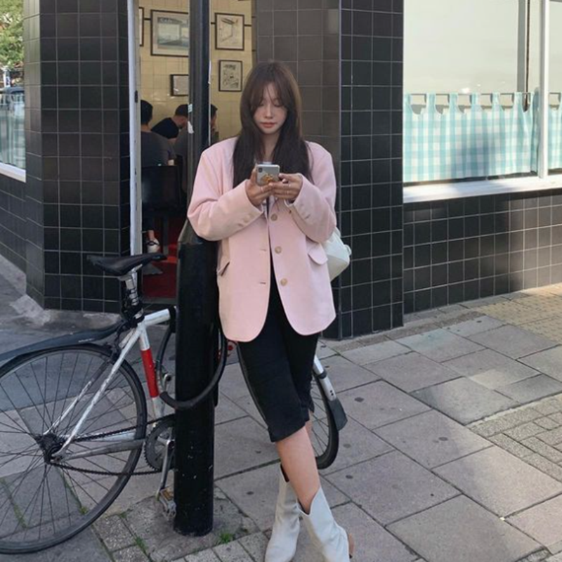 歐膩溫柔大氣西裝外套