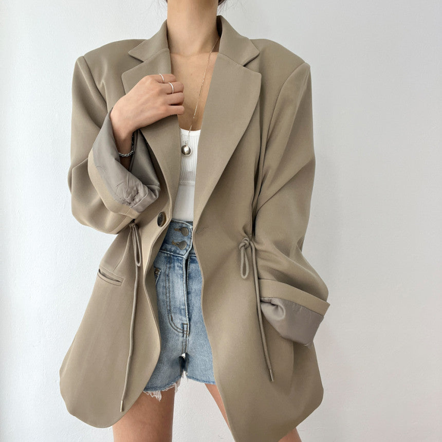 收腰美型西裝外套