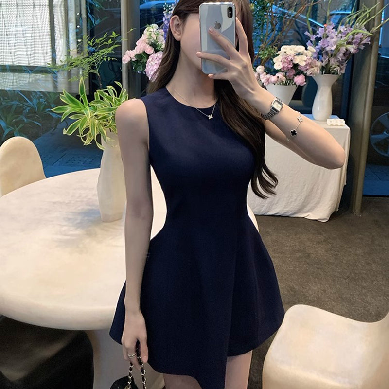 赫本優雅版型超美短洋裝