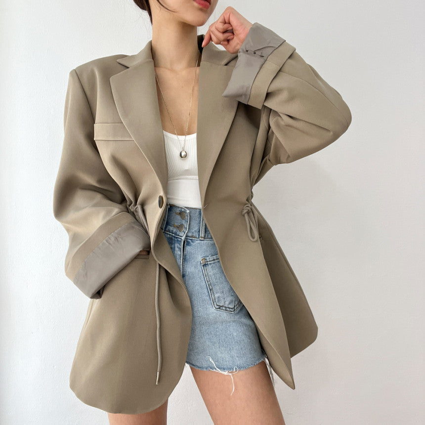 收腰美型西裝外套