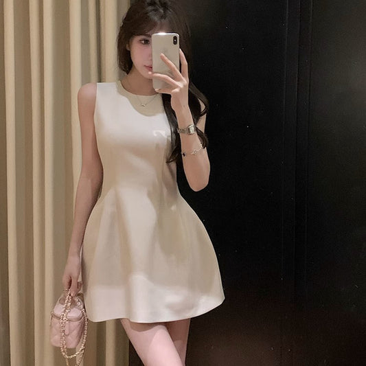 赫本優雅版型超美短洋裝