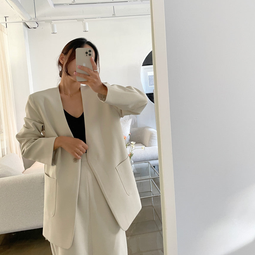 溫柔大女主氣場西裝外套