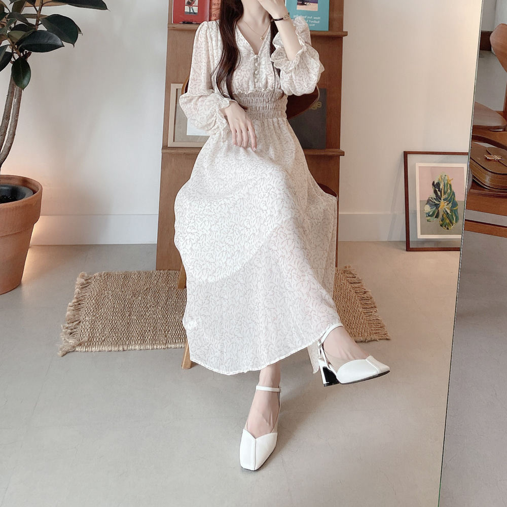 春意盎然溫柔迷人洋裝