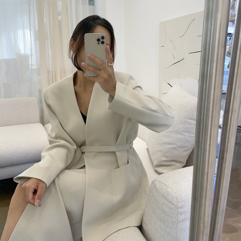 溫柔大女主氣場西裝外套