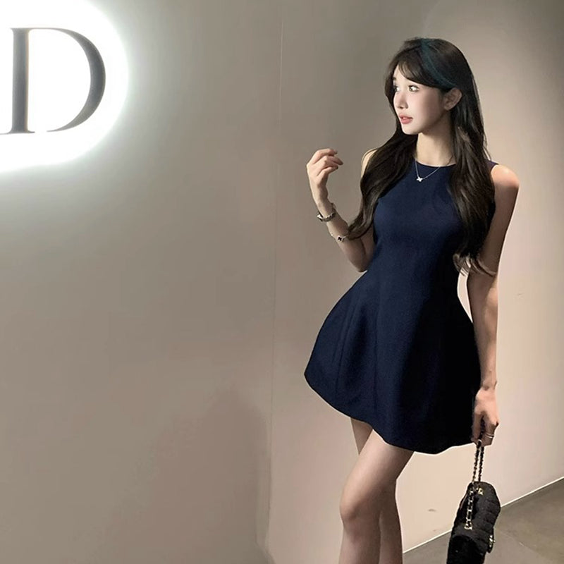 赫本優雅版型超美短洋裝