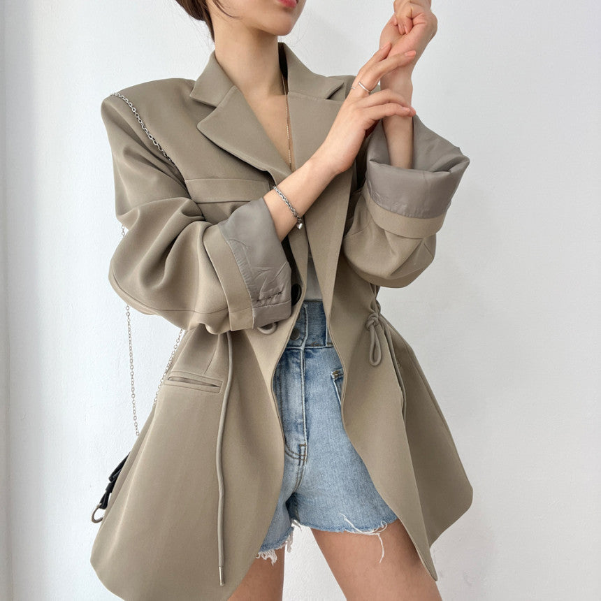 收腰美型西裝外套