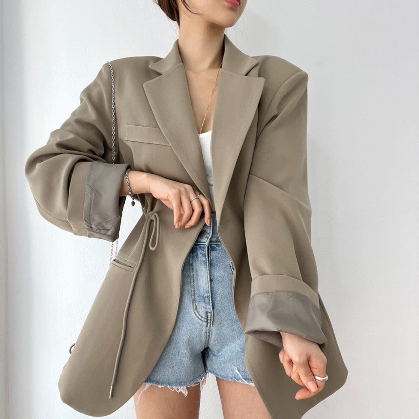 收腰美型西裝外套