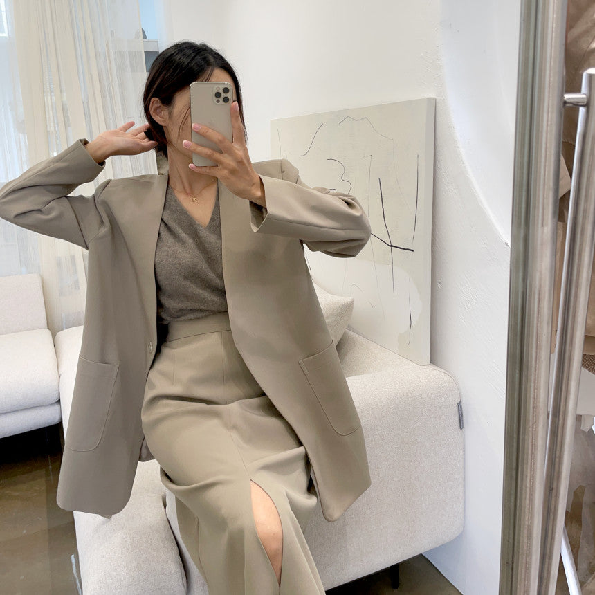 溫柔大女主氣場西裝外套