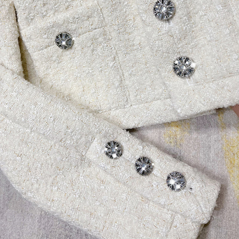 精緻小姊姊小香短版外套