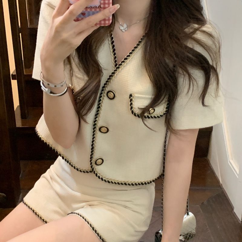 淚之女王名媛小香貴氣褲套裝
