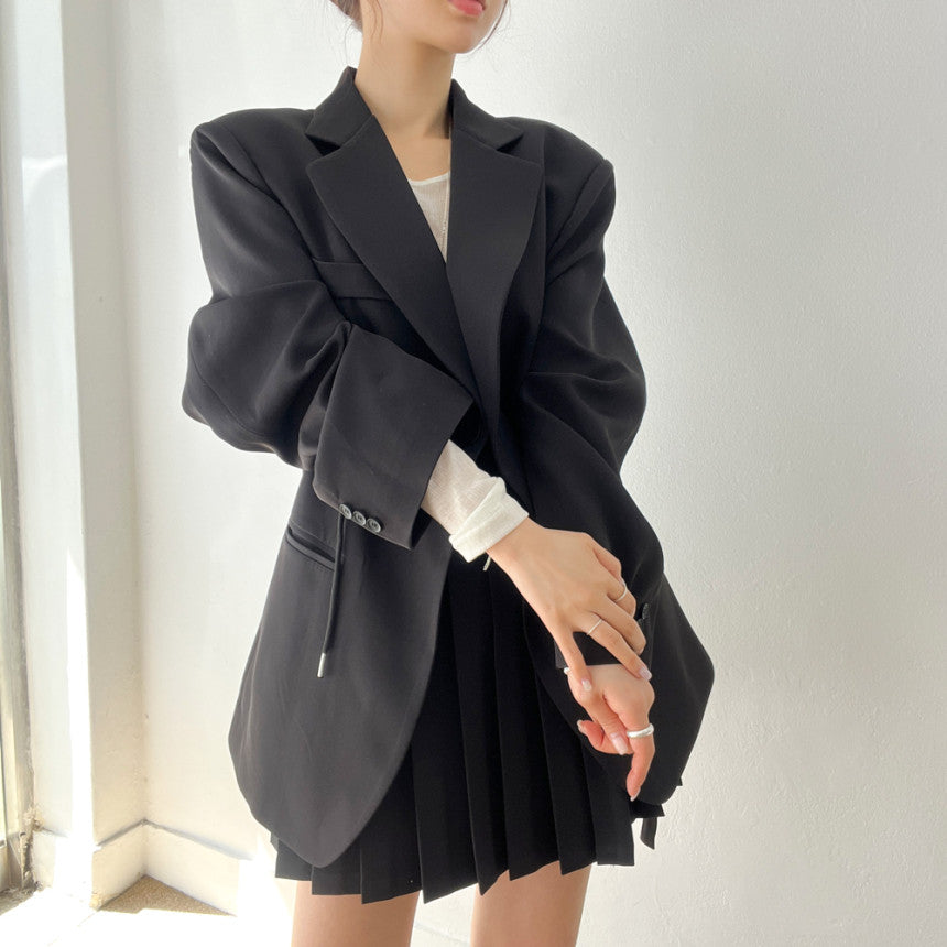 收腰美型西裝外套