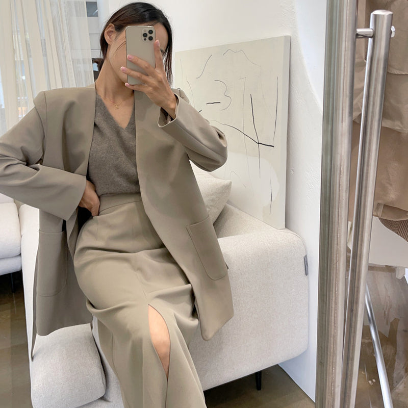 溫柔大女主氣場西裝外套