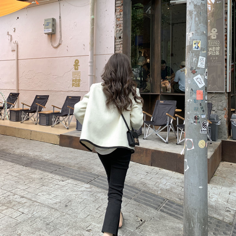 經典滾邊小香外套