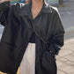 帥氣休閒寬鬆好搭皮外套