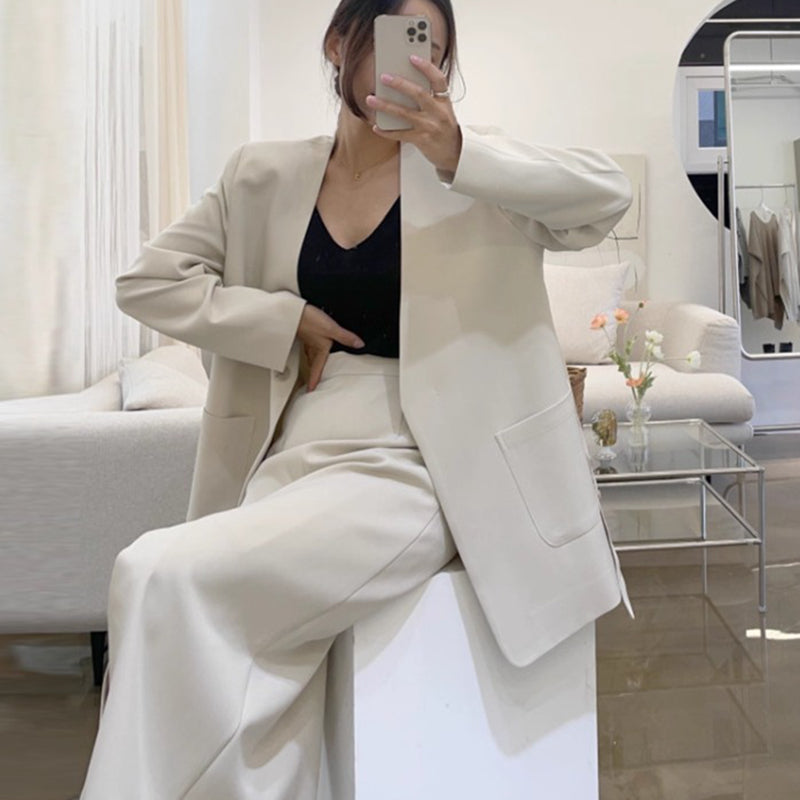 溫柔大女主氣場西裝外套